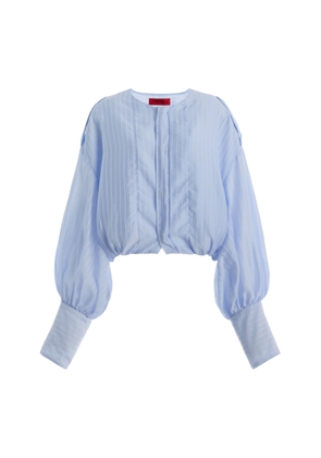 The Latest Diana Striped Poplin Shirt - Moda Operandi