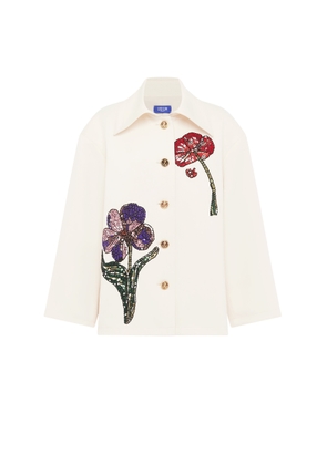Leo Lin Leyna Embellished Jacket - Wildflowers - Moda Operandi