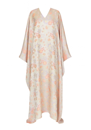 Dima Ayad Floral-Print Maxi Kaftan - Moda Operandi