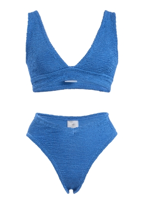Hunza G Angel Seersucker Bikini - Moda Operandi