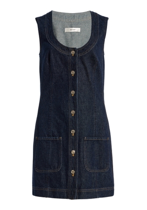 FRAME The Patch Pocket Cotton Dress - Moda Operandi