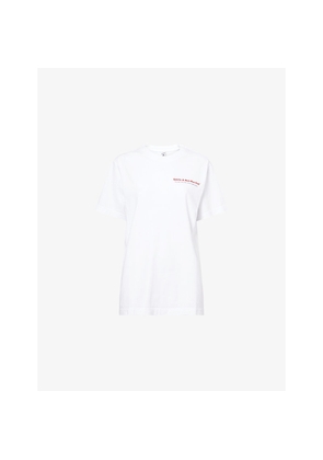 Womens Sporty & Rich Duty Run Club Cotton T-Shirt