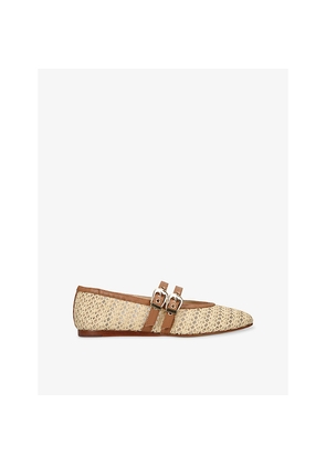 Womens Dolce Vita Baylee Grommet Woven Ballet Flats