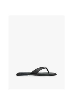 Womens Dolce Vita Jaina 001 Leather Flat Sandals