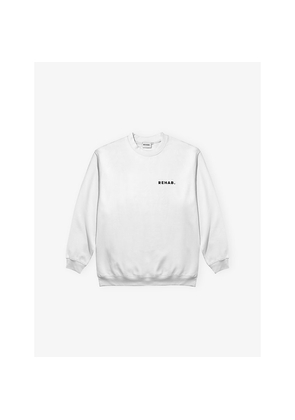 Womens Rehab Oversized Logo-Print Cotton-Jersey Sweatshirt