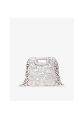 Womens Maje M Sequinned Mini Bag