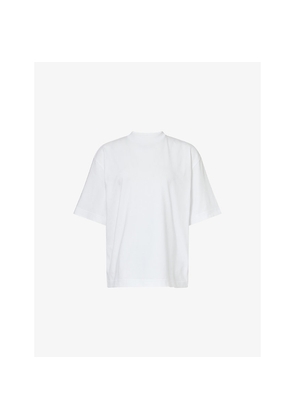 Womens Bottega Veneta Oversized Short-Sleeve Cotton T-Shirt