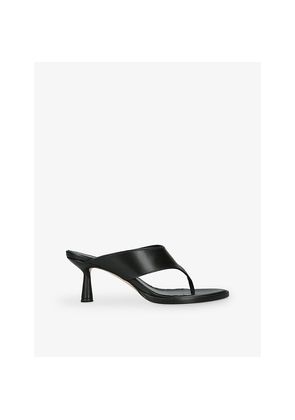 Womens Aeyde Olenna Leather Heeled Sandals