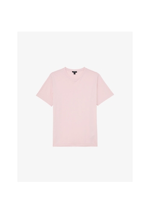 Mens Reiss Bless Crewneck Short-Sleeve Cotton T-Shirt