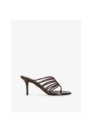 Womens Alevi Milano Lady 75 Leather Heeled Sandals