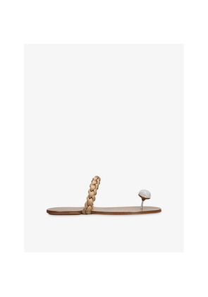 Womens Pedro Garcia Pipa Satin Sandals