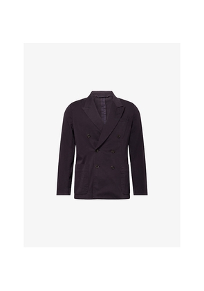 Mens Paul Smith Double-Breasted Cotton-Blend Blazer