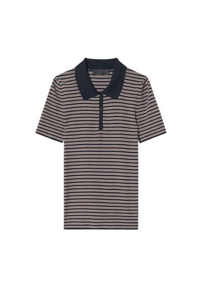 Gemmatta striped polo shirt