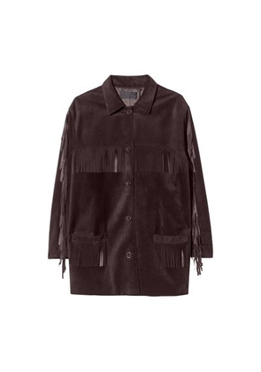 Foudre fringed suede jacket