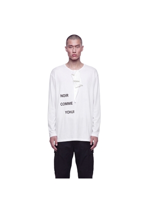 Button-Detail Long Sleeve T-Shirt