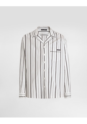 Dolce & Gabbana Striped Vanity Shirt - Man Shirts Multicolor 38