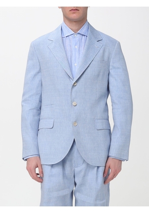 Jacket BRUNELLO CUCINELLI Men color Gnawed Blue