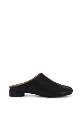 Mm6 Maison Margiela Tabi Leather Clogs