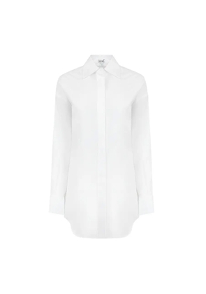 Loewe Womens Draped Cotton Shirt