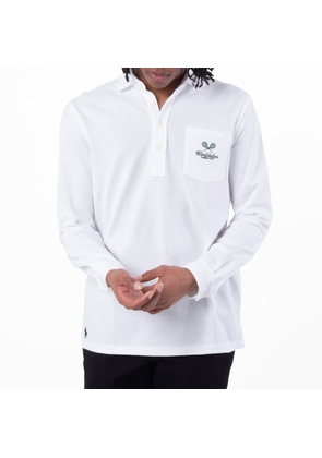 Polo Ralph Lauren Wimbledon Classic Fit Mesh Polo Shirt