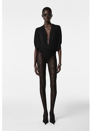 REVOLVE LOS ANGELES Chimere Bodysuit in Black - Black. Size L (also in M, S, XL, XS).