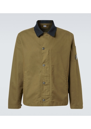 C.P. Company Lens cotton-blend overshirt