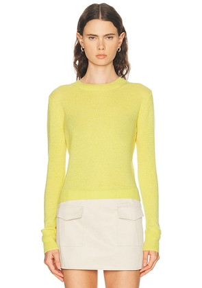 Eterne Francis Sweater in Butter - Yellow. Size L/XL (also in M/L, XS/S).
