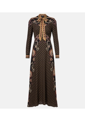 Etro Printed maxi dress