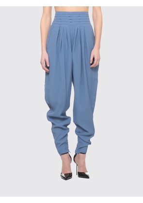 Pants LANVIN Woman color Blue