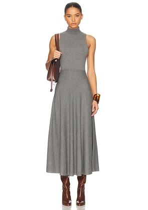 Helsa Francesca Maxi Dress in Heather Grey - Grey. Size XS (also in ).