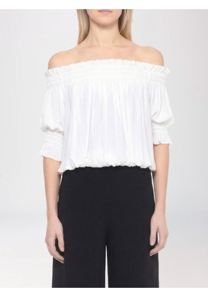 Top NORMA KAMALI Woman color White
