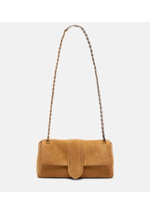 Jacquemus Bambino Chaine suede shoulder bag
