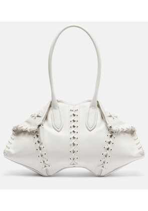 McQueen Manta Medium leather shoulder bag