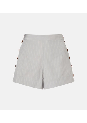 Vivienne Westwood Elle pinstripe cotton shorts