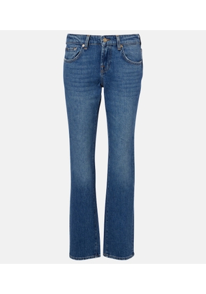 7 For All Mankind Low Cigarette slim jeans