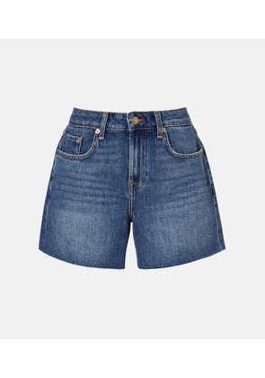 7 For All Mankind Monroe denim shorts