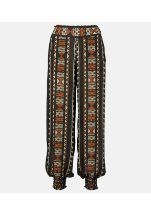 Johanna Ortiz Nareem silk georgette balloon pants