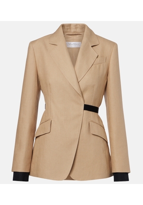 Max Mara Fionda linen blazer