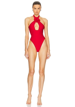 LPA Marjorie One Piece in Red - Red. Size S (also in ).