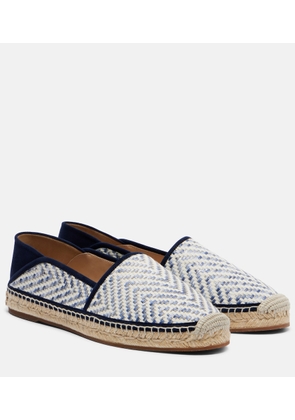 Manolo Blahnik Espadra raffia-effect espadrilles
