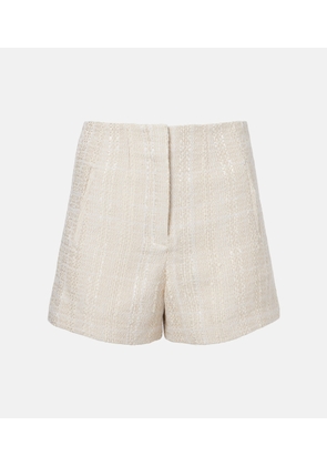 Veronica Beard Jazmin cotton-blend tweed shorts