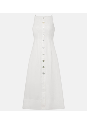 Veronica Beard Georges linen midi dress