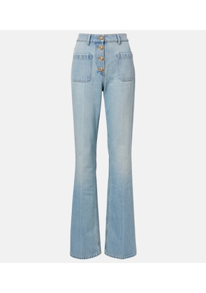 Valentino High-rise straight jeans
