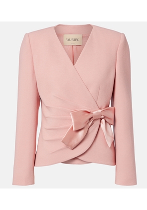 Valentino Virgin wool crepe jacket