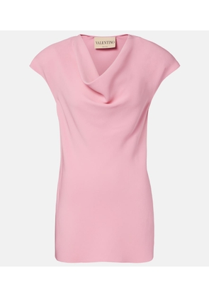 Valentino Cady Couture draped top
