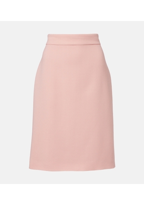 Valentino Virgin wool midi skirt