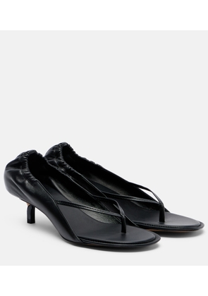 Jacquemus Leather thong sandals