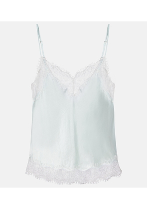 Poupette St Barth Zely lace-trimmed camisole