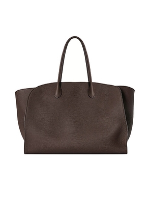 The Row Marlo 17 Bag in Deep Brown Ans - Brown. Size all.