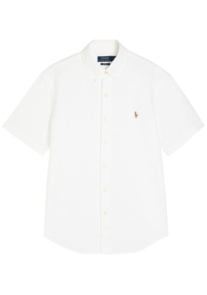 Polo Ralph Lauren Logo-embroidered Cotton Shirt - White - M